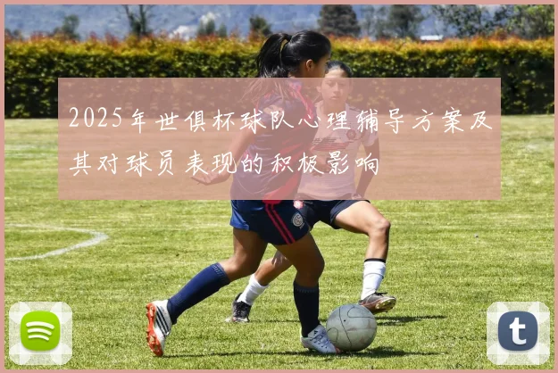2025年世俱杯球队心理辅导方案及其对球员表现的积极影响